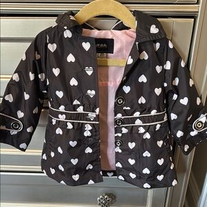 Girls size 12M London Fog Raincoat